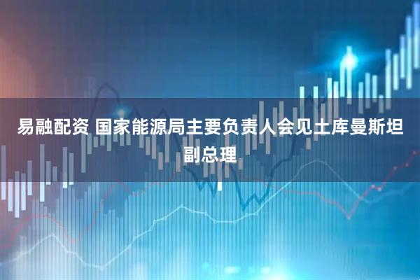 易融配资 国家能源局主要负责人会见土库曼斯坦副总理